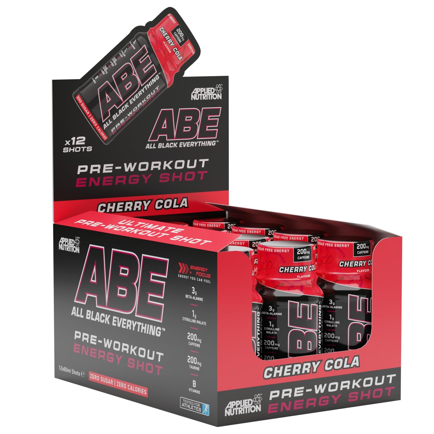 Applied Nutrition ABE مشروب الطاقة قبل التمرين 60 مل × 12