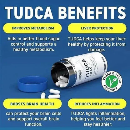 Applied Nutrition TUDCA Plus NAC، 90 كبسولة، 800 ملجم