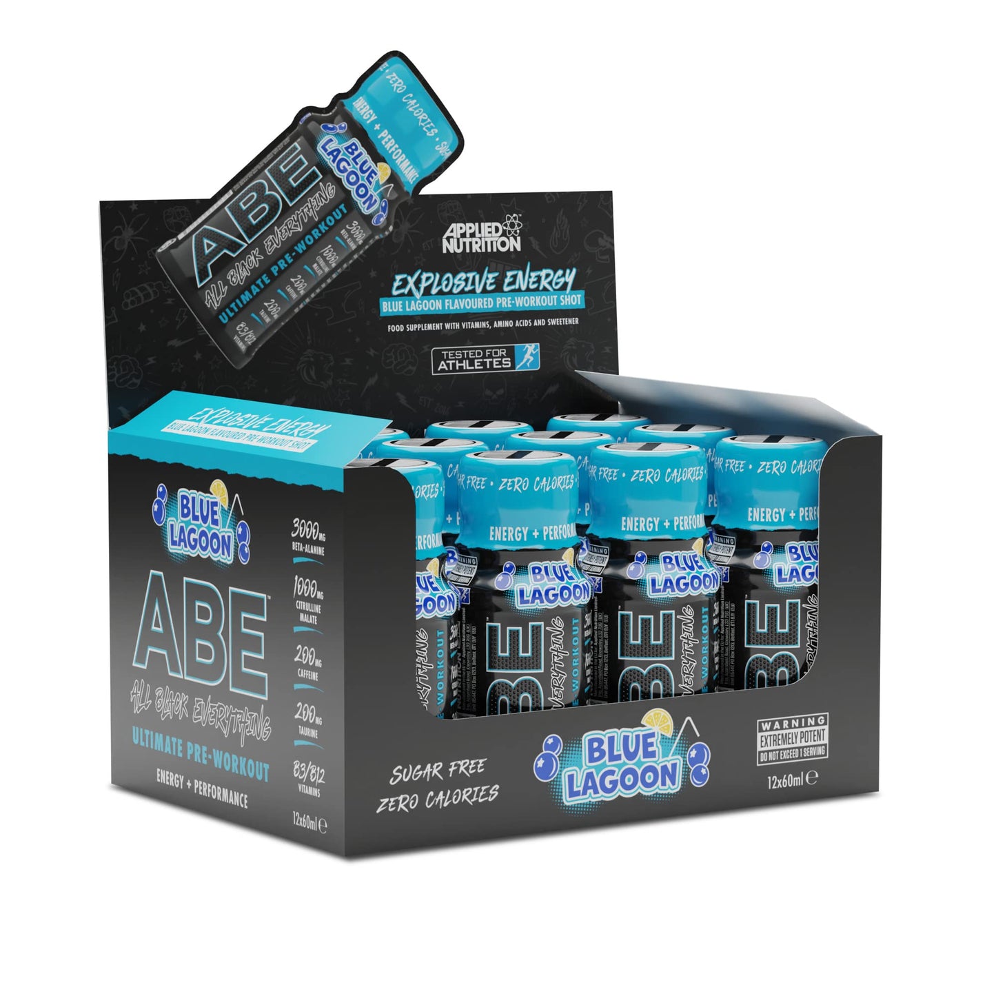 Applied Nutrition ABE مشروب الطاقة قبل التمرين 60 مل × 12