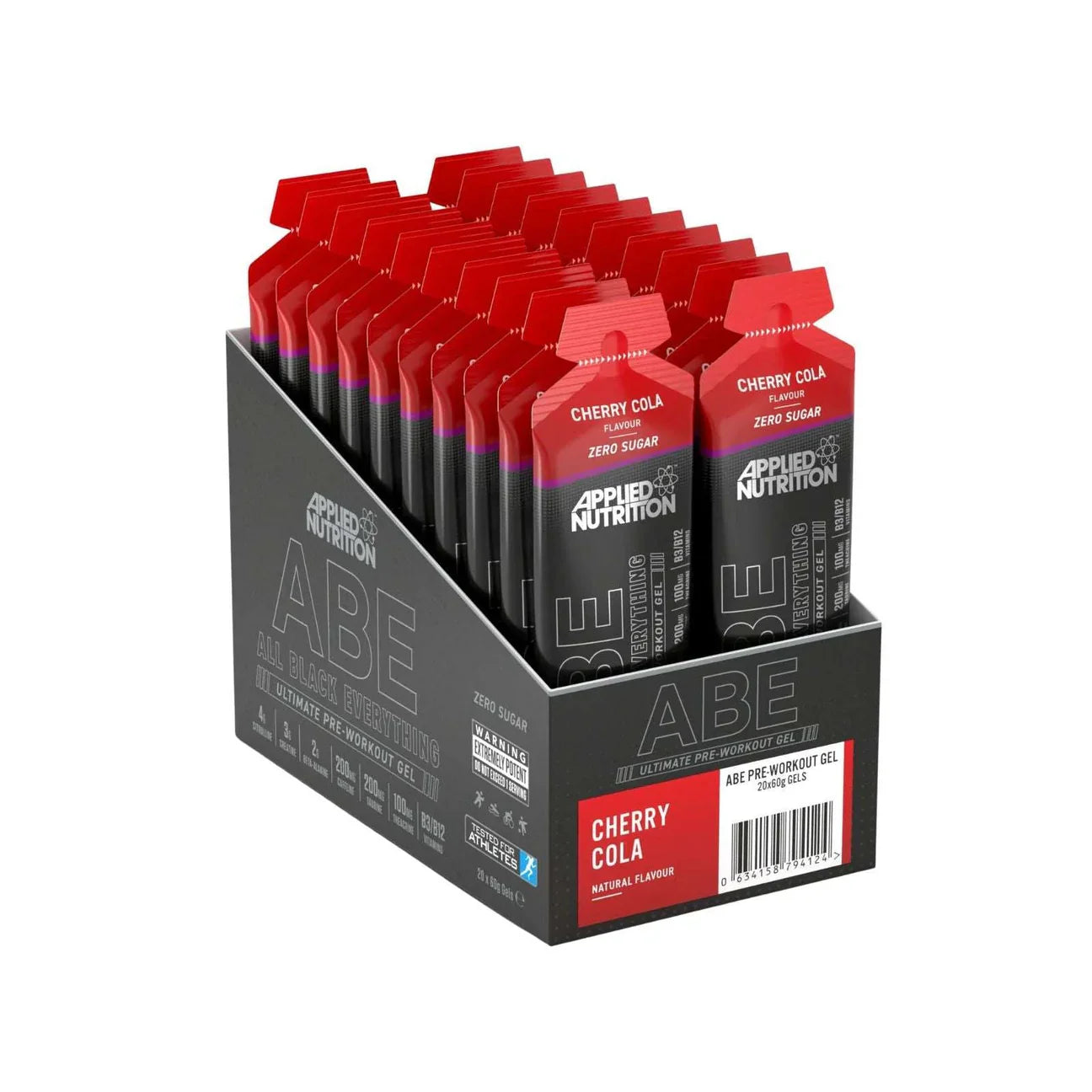 مكمل غذائي ABE Pre-Workout Gel من Applied Nutrition سعة 60 مل × 20