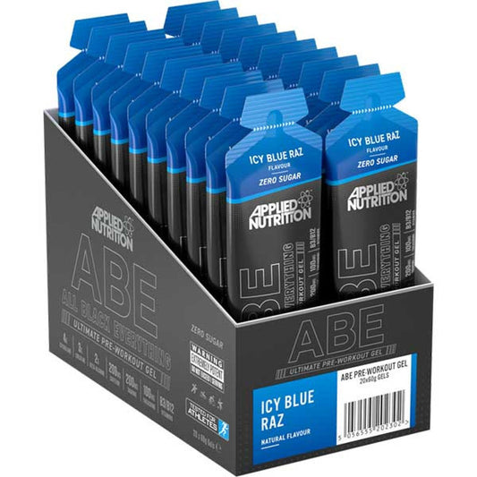 مكمل غذائي ABE Pre-Workout Gel من Applied Nutrition سعة 60 مل × 20