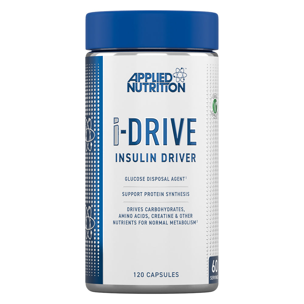 Applied Nutrition iDrive يدعم إطلاق الأنسولين - 120 كبسولة