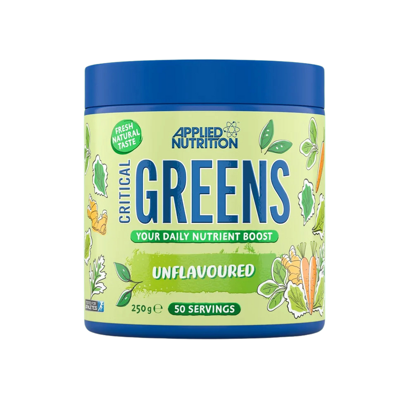 Applied Nutrition Critical Greens 17 مكونًا من الخضراوات الفائقة - 50 حصة