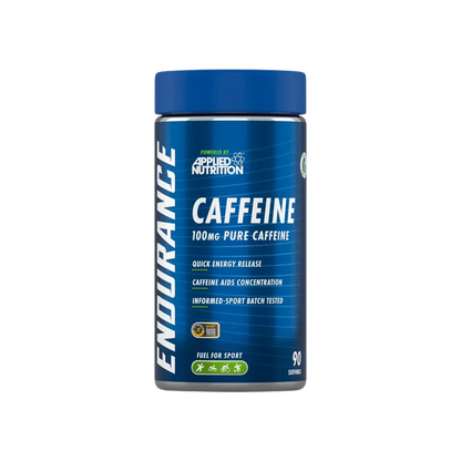 Applied Nutrition Endurance Velocity Fuel Pure Caffeine، 100 ملغ، 90 كبسولة