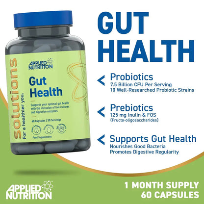 Applied Nutrition Solutions Gut Health 60 كبسولة