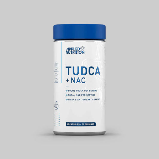 Applied Nutrition TUDCA Plus NAC، 90 كبسولة، 800 ملجم