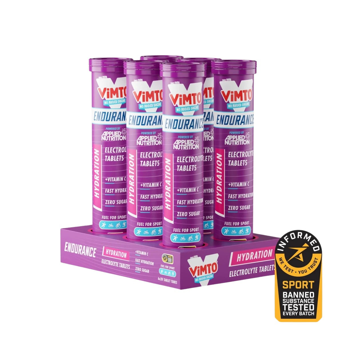 Applied Nutrition Endurance Hydration Electrolyte-صندوق من 6 قطع