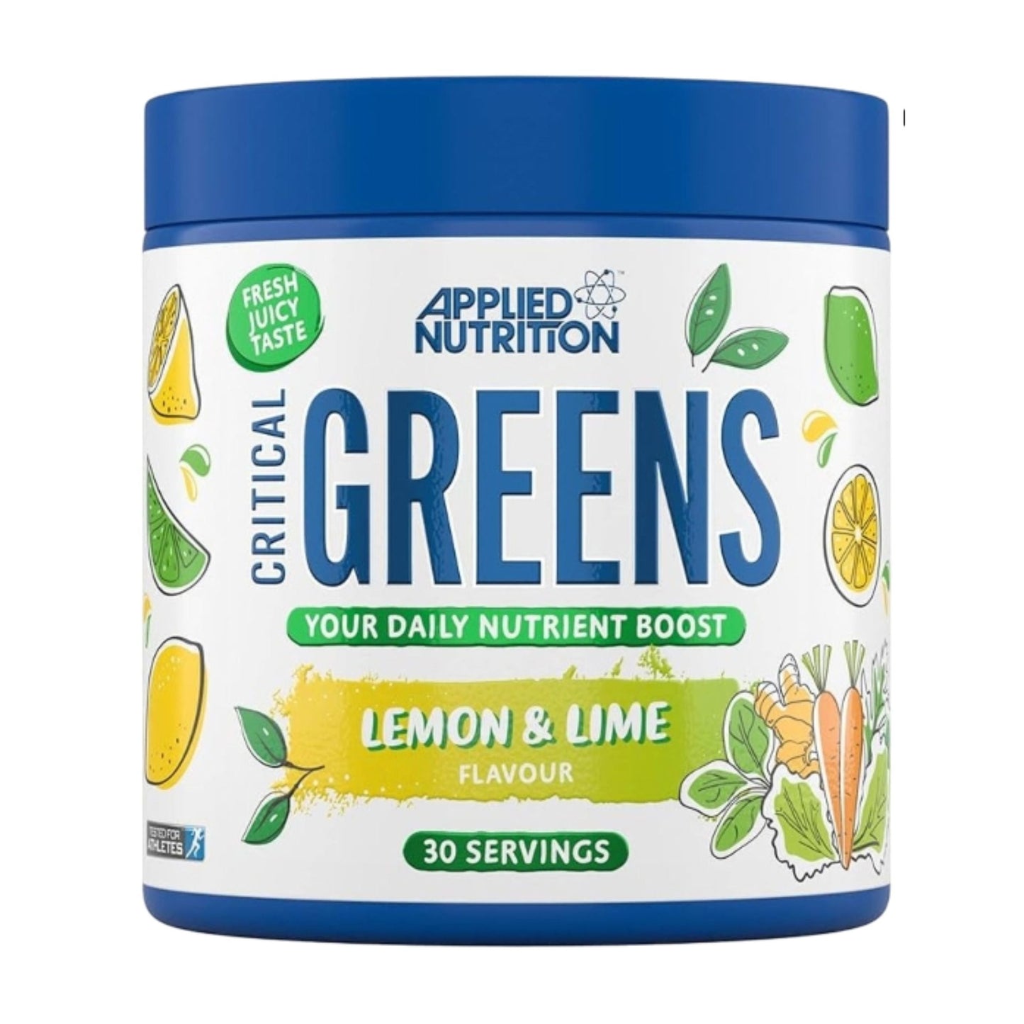 Applied Nutrition Critical Greens 17 مكونًا من الخضراوات الفائقة - 50 حصة